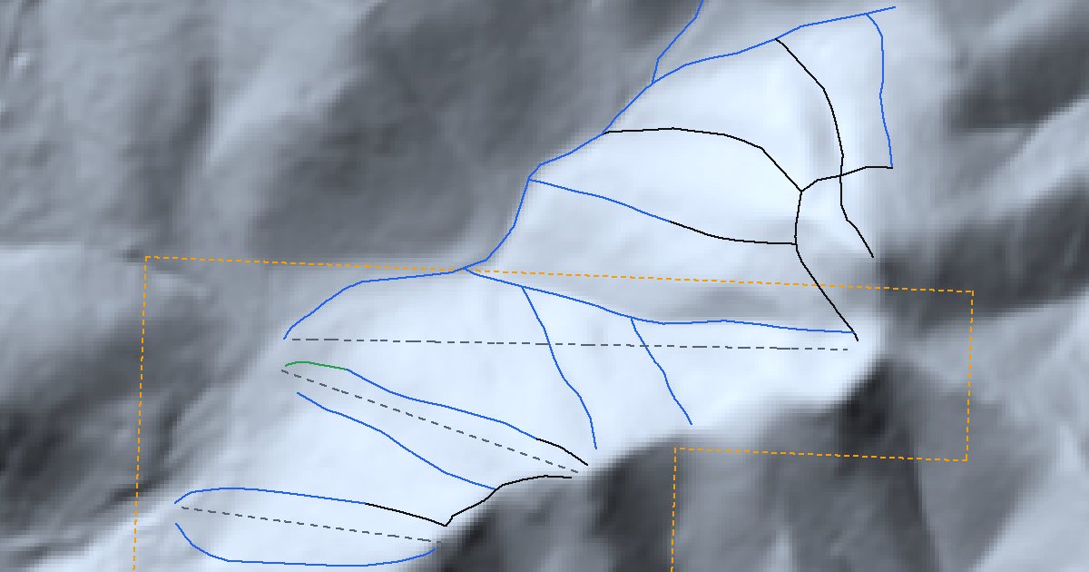 Alpenglow at Arctic Valley in 3D