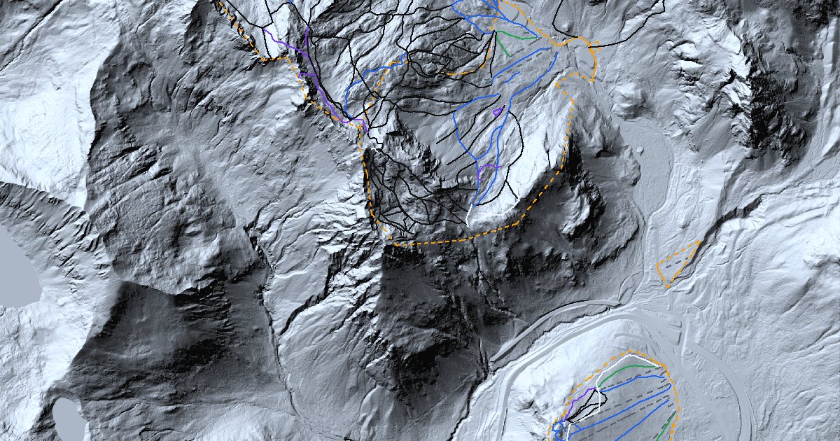 Alpental in 3D
