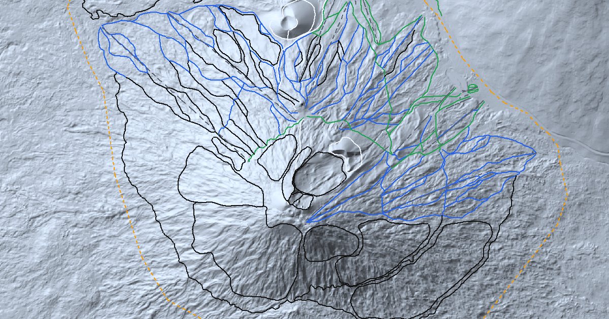 Mount Bachelor ski area in 3D