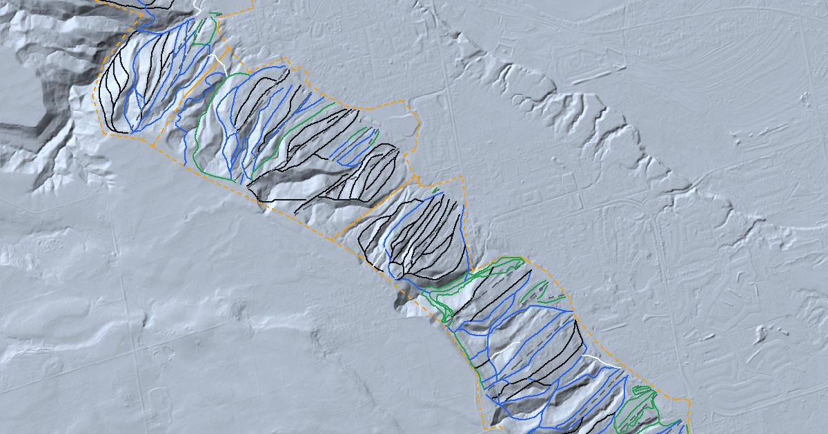 Blue Mountain in 3D