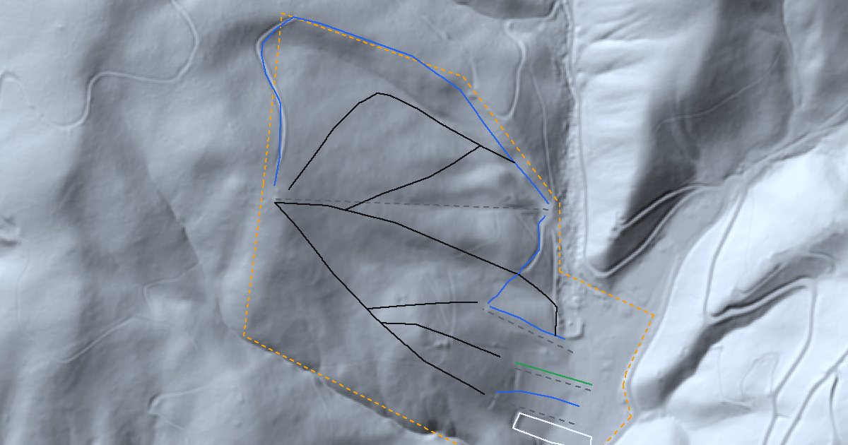 Echo Valley Ski Area in 3D