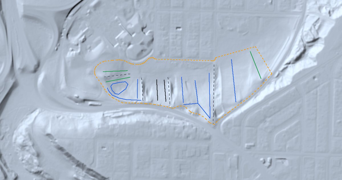 Edmonton Ski Club in 3D