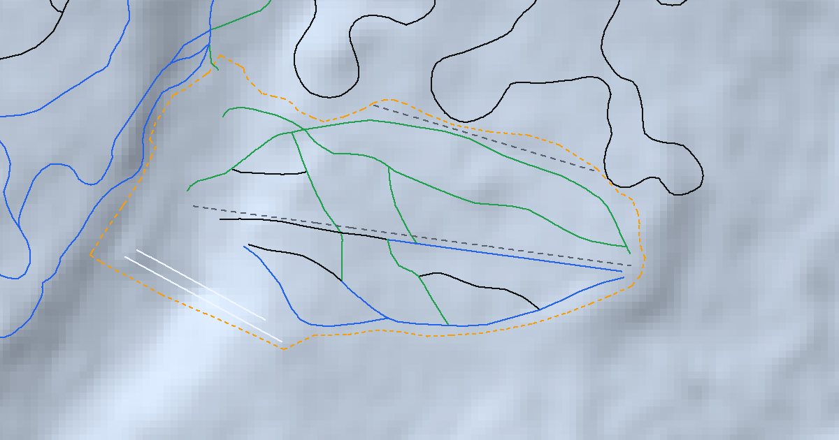 Hilltop Ski Area in 3D