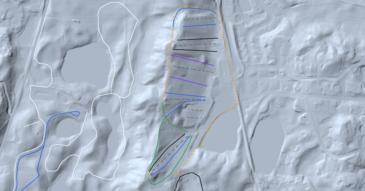 Hyland Hills Ski Area in 3D