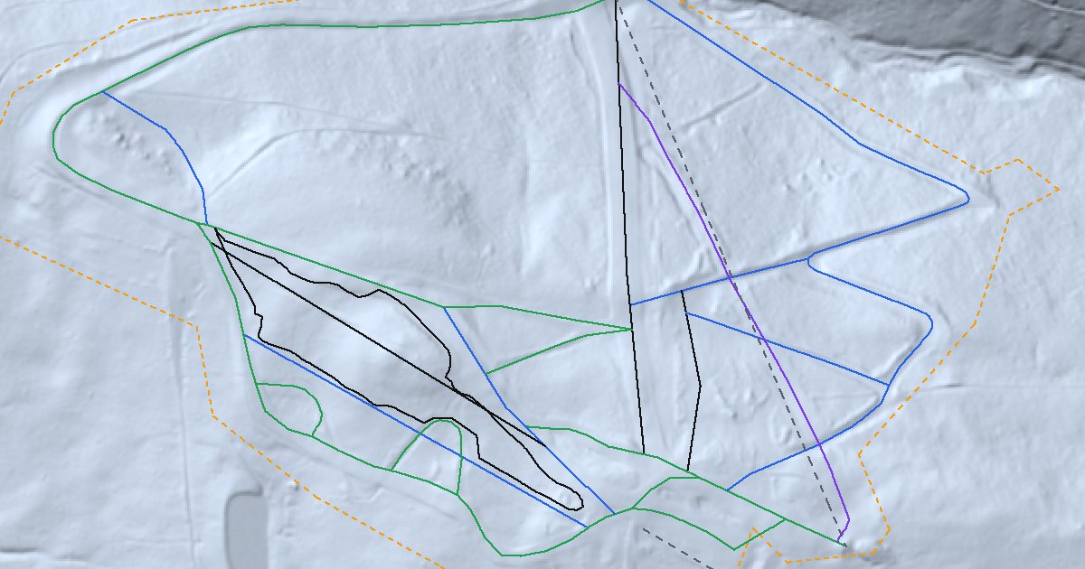 Laurel Mountain Ski Resort in 3D