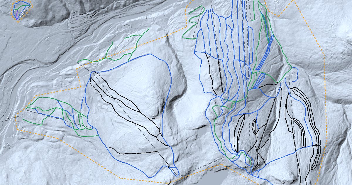 Loon Mountain Ski Resort in 3D