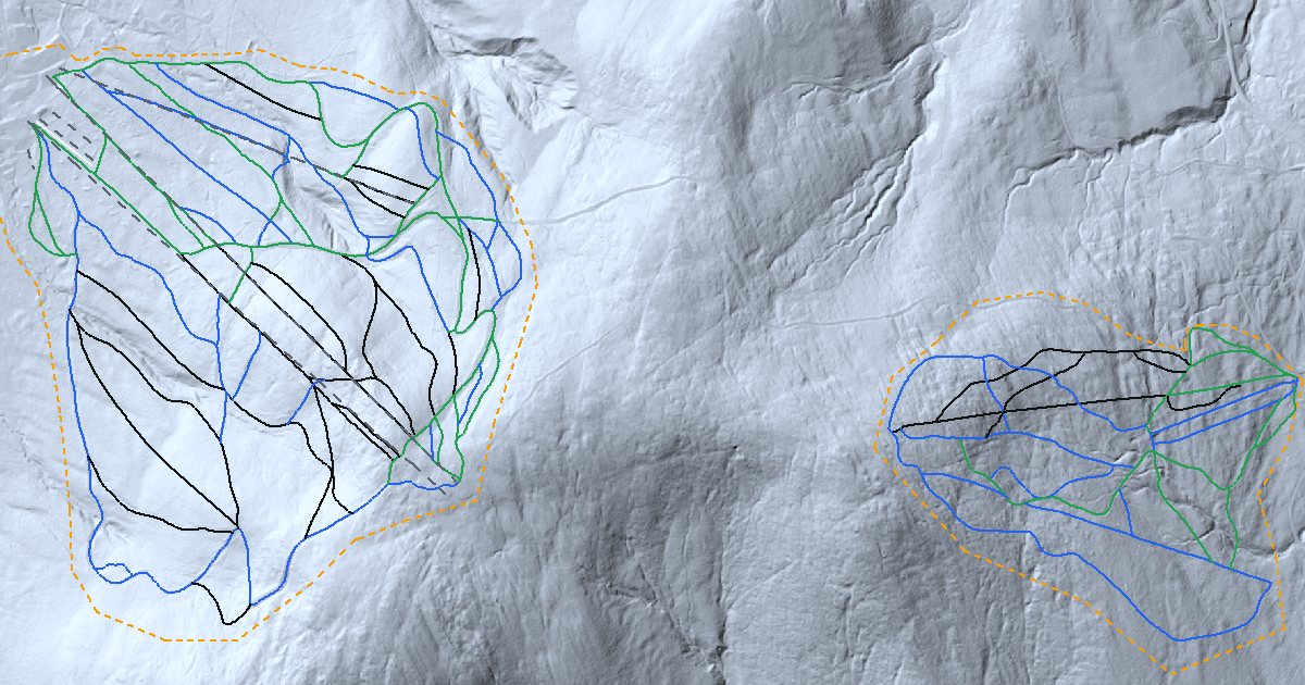 Magic Mountain Ski Area in 3D