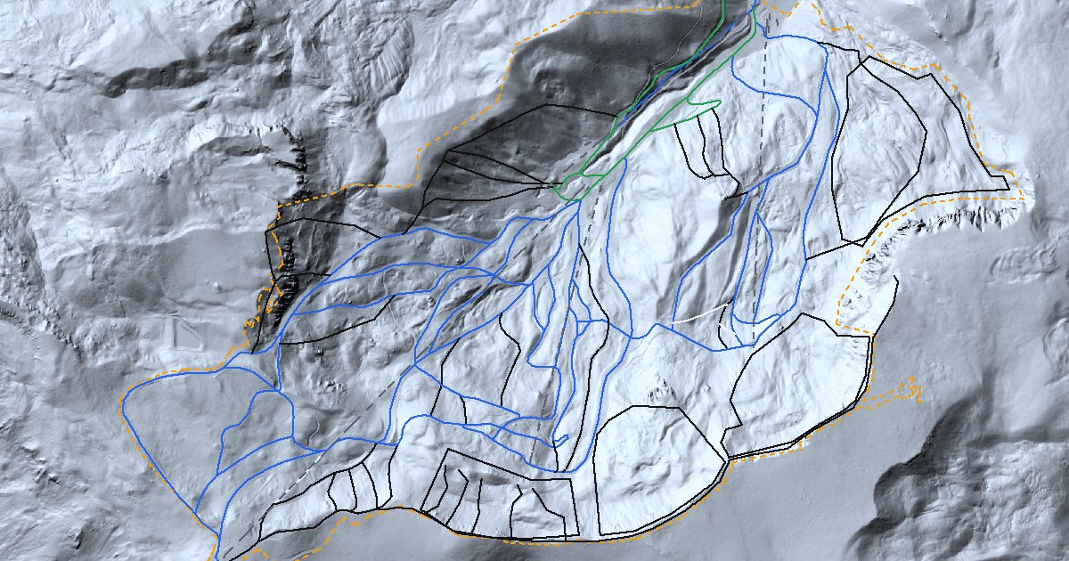 Mission Ridge Ski Area in 3D