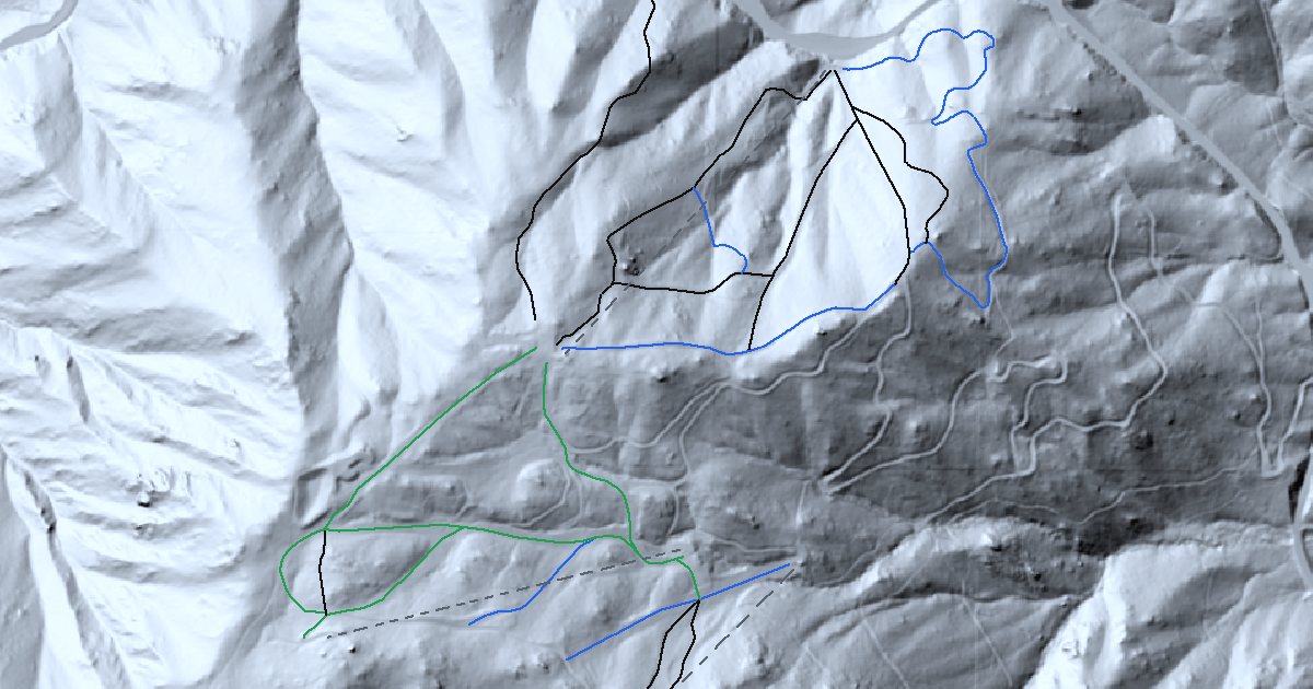 Mount Waterman in 3D