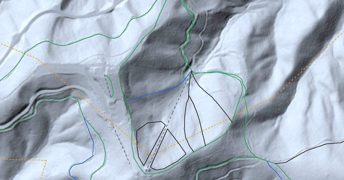 North–South Ski Bowl in 3D