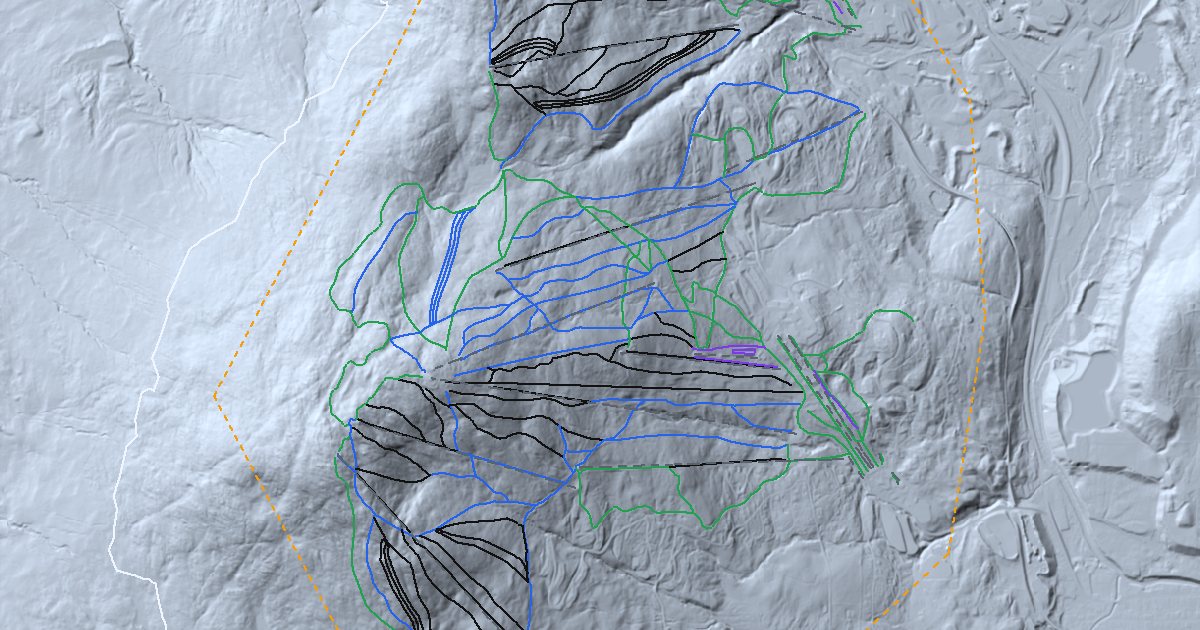 Okemo Mountain in 3D