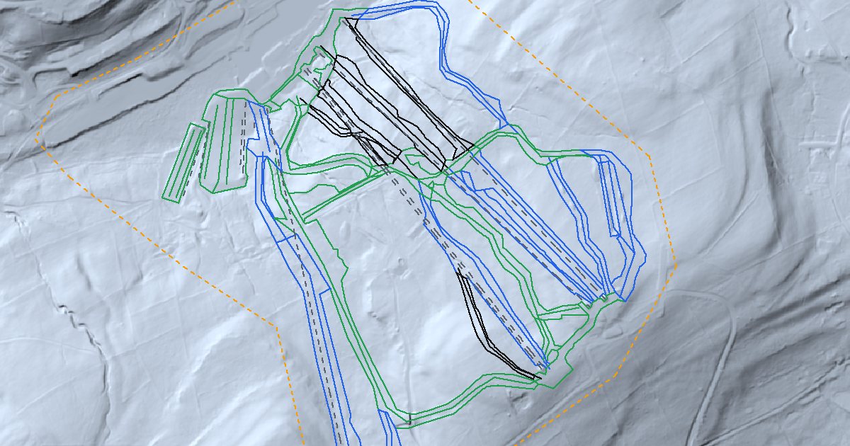 Shawnee Mountain Ski Area in 3D