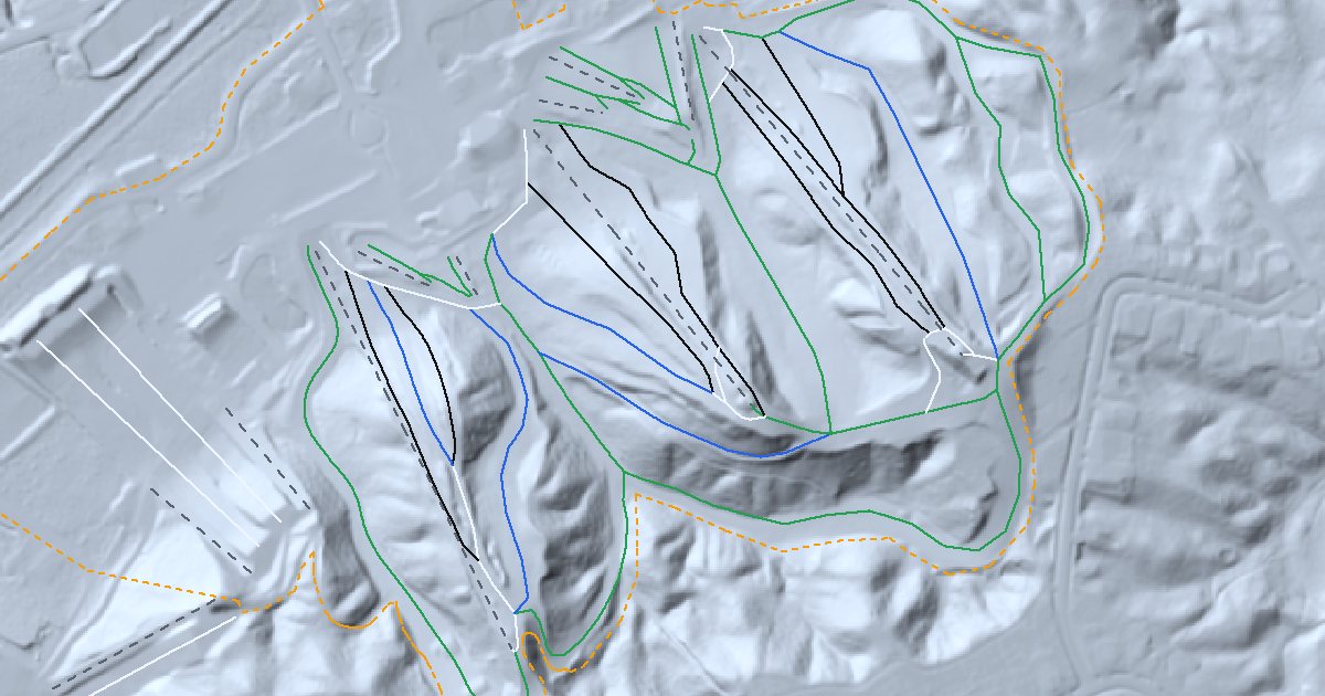 Snow Valley in 3D