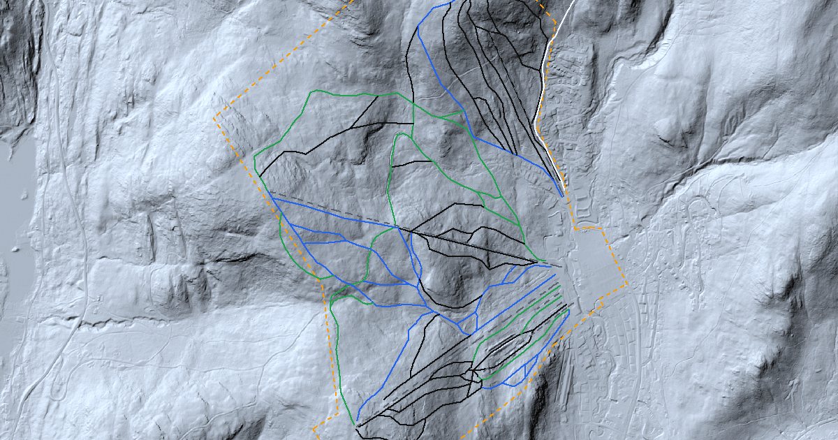 Stoneham Mountain Resort in 3D