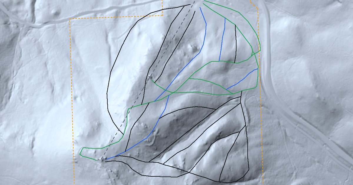 Warner Canyon in 3D