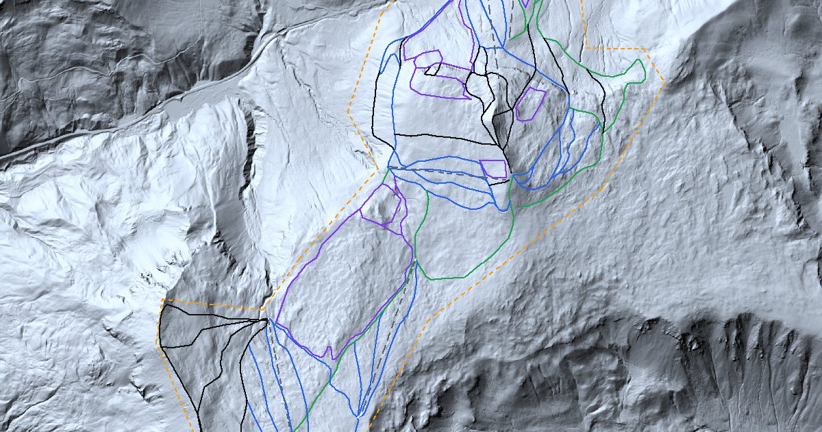 White Pass Ski Area in 3D