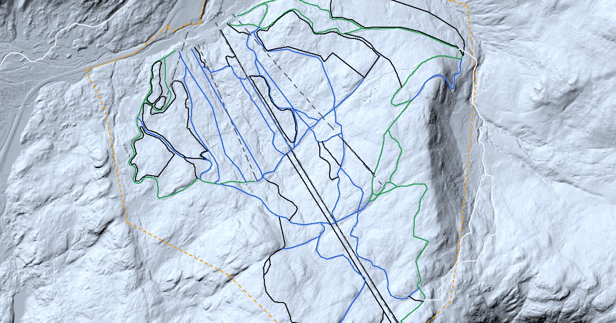 Wildcat Mountain Ski Area in 3D