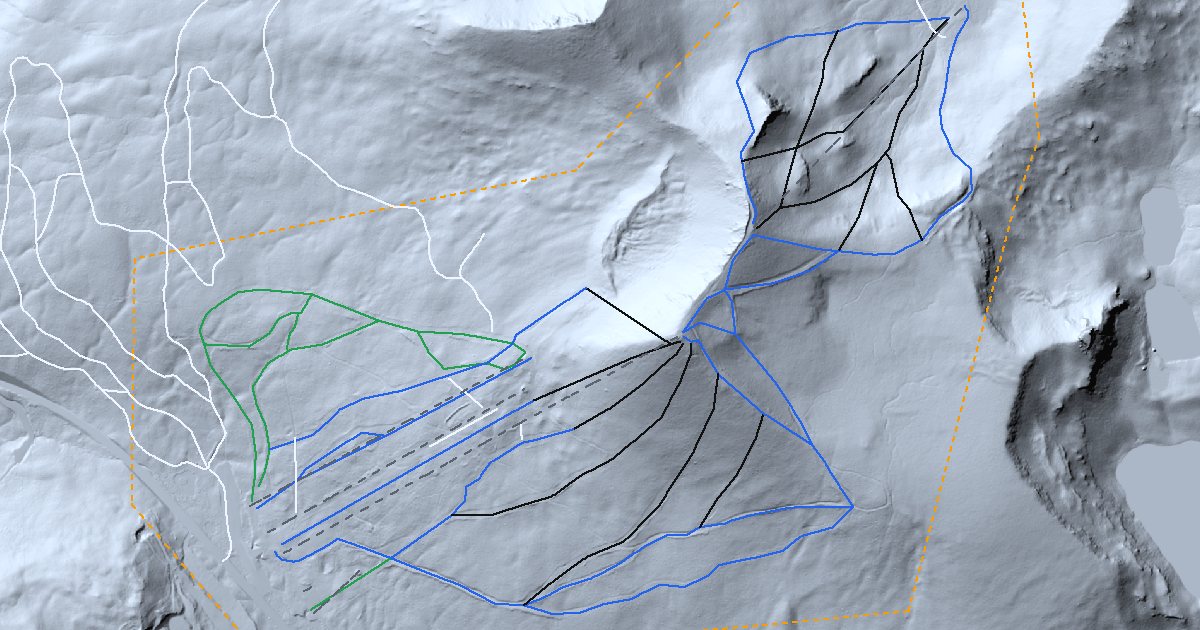 Willamette Pass Resort in 3D